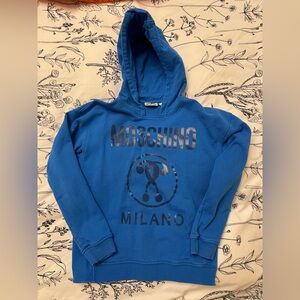 Moschino Blue Hoodie size 10
